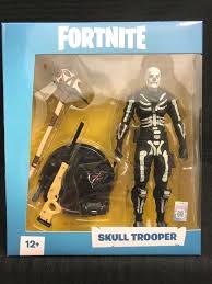New Fortnite Skull Trooper 7 Inch Action Figure By Mcfarlane Fortnitestuff Fortnitegifts Fortnite New Fortnite Skull Troop Action Figures Fortnite Trooper