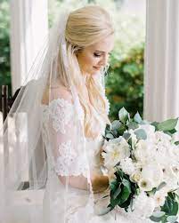 Your hairstyle will support it and this magic veil frames your face. Long Hair Wedding Hairstyle With Veil Wedding Hairstyles