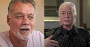 When Eddie Van Halen said Jimmy Page was sloppy playing live