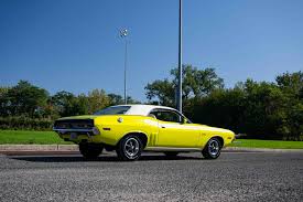 Image result for Bright Yellow 1971 Challenger