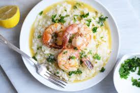 This Creamy Parmesan Shrimp Risotto Is The Definition Of Luxurious Shrimp Risotto Mothers Day Dinner Risotto Recipes Easy