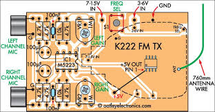 Fm wireless microphone circuit diagram. Microphone Circuit Diagram With Pcb Layout Pcb Circuits