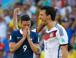 The two teams first played in a world cup in sweden in 1958 in the playoff for third place. Germany Break France S World Cup Hearts Again 1 Chinadaily Com Cn