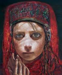 Yan Yaya (1964--) Chinese painter Born in Xi'an, she has won award for  "China's Best New Artist and Work in Oil Painting". Her work Longing was  featured in the 10th National Arts