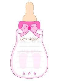Illustration About Baby Shower Card For Girl Feeding Bottle Shaped Invitation Card Illu Baby Shower Cards Baby Girl Shower Cards Baby Shower Invites For Girl