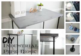 Draw inspiration for your next project with this list of 40+ wall mounted desk ideas that you can build yourself using fittings and pipe! Diy Industrial Pipe Desk Craft Box Girls