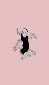 Aesthetic icons of girls n boys. Anime Wallpaper Pink Background