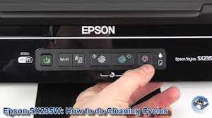 However, the majority of these printers are relatively inexpensive gadgets; Epson Stylus Sx235w How To Do Printhead Cleaning Cycles Youtube