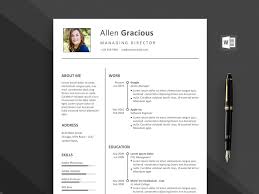 Most applications are in word format. Ace Word Resume Template Free Download Resumekraft