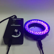 395nm Uv Ring Led Light 400nm Ultraviolet Microscope Illuminator Chutongelec Com
