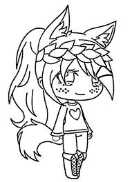 Discover and save your own pins on pinterest. Gacha Life Coloring Pages 1nza