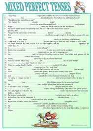 Free anonymous url redirection service. Mixed Perfect Tenses English Esl Worksheets For Distance Learning And Physical Classrooms
