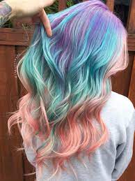 40 Cool Pastel Hair Colors In Every Shade Of Rainbow Mermaid Hair Color Rainbow Hair Color Hair Color Pastel