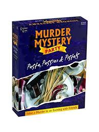 Excellent condition and ready to ship from a smoke free home.</p><p>please visit our ebay store!</p><p>thanks</p> Murder Mystery Party Games Pasta Passion Pistols Host Your Own I Toyscentral Europe