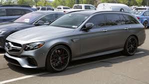 What has huge presence but is relatively small, and prolific yet far from banal? Datei 2019 Mercedes Benz E Class E 63 Amg S 4matic Wagon Front Left Jpg Wikipedia