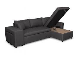 Paiement en plusieurs fois et livraison express selon les articles, cliquez et découvrez notre sélection canapé d angle convertible reversible. Canape D Angle Reversible Et Convertible Tissu Gris Fonce Avec Coffre Et Poufs Maria Lestendances Fr