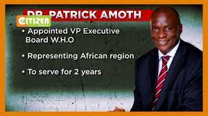 It took 3 years, 2 months and 1 day to get to the billionth tweet. Moh Director General Patrick Amoth Elected Vice President Of Who Board Youtube