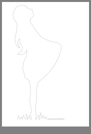 Gut eignet sich auch farbiges papier, um die silhouetten auszudrucken. Silhouette Sterntaler Vorlage Zum Ausdrucken