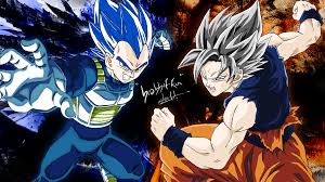 He is also known for his design work on video games such as dragon quest, chrono trigger, tobal no. Wallpaper Son Goku Vegeta Ultra Instict Dragon Ball Dragon Ball Super Dragon Ball Z Dragon Ball Chou Dragon Ball Fighterz Dragon Ball Gt Dragon Ball Z Kai 1920x1080 Albertbc