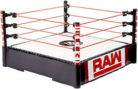 Wwe wrestling ring posts rope superstar ring raw nxt replacement parts toy. Amazon Com Wwe Raw Ring Toys Games