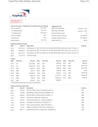 Capital one is a registered trademark. Capital One Bank Statement Studocu