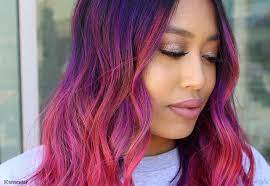 Red cabbage is an edible food dye which can also dye your hair naturally. 22 Hottest Red Purple Hair Colors Balayage Ombres And Highlights
