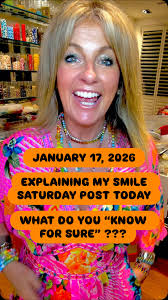 JANUARY 17, 2026 TODAY I POSTED FOR MY #jewelchicsaturdaysmiles AND THIS  VIDEO EXPLAINS WHY I CHOSE TO DO WHAT I DID TODAY. Also, what do you “know  for sure”??? ❤️🌈😘 @oprahdaily #oprahdailycards