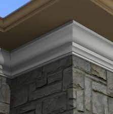 There is a gamut of exterior crown molding selection made of distinct materials such as plastic, metal, and pvc. 19 Exterior Crown Cornice Moulding Ideas Cornice Moulding Exterior Brick