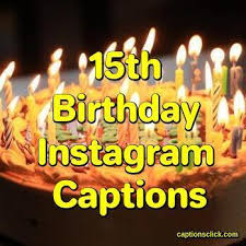 500+ best instagram captions which increases your followers' count. 15th Birthday Captions 100 Funny Birthday Captions Captions Click