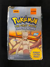 Maybe you would like to learn more about one of these? Pokemon The First Movie Topps Trading Cards