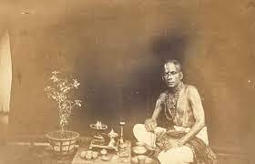 PEOPLE OF INDIA PHOTOS: Portrait of a Brahmin of the Carnatic, Bombay.1900'S