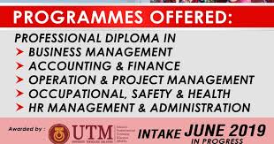 A brighter future for graduates of utm. Lifelong Learning Part Time Study For Professional Diploma Programmes Utmspace June 2019 Intake