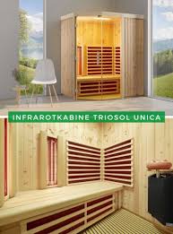 Infrarotkabinen Mit Liege Die Infrarotkabine Triosol Unica 2 Ist Eine Moderne Hochfunktionale Design Infrarotkabine Mit Infrarotkabine Kabine Gartenhaus Gmbh