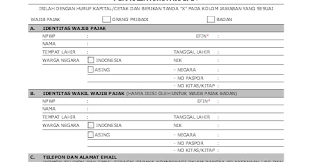 Permohonan pendaftaran wajib pajak npwp induk (diisi untuk pendaftaran wajib pajak dengan status cabang/isteri yang tidak pisah harta/orang pribadi pengusaha tertentu.) 18 Permohonan Efin Online Pribadi