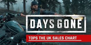 days gone the ps4 exclusive tops the uk sales chart