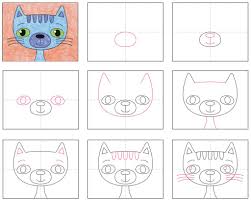 Maybe you would like to learn more about one of these? Draw A Cartoon Cat Face Art Projects For Kids
