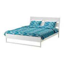 trysil estrutura de cama branco cinz clr 160x200 cm ikea bed frame white double bed frame bed frames for sale