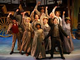 Grease, hairspray and movie musicals adapted from the the stage. Skylight S Admirable Oklahoma Shows Its Age