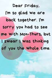 Pin On Friday Quotes