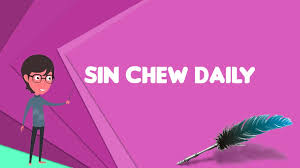 Sin chew daily is a member of the asia news network. What Is Sin Chew Daily Explain Sin Chew Daily Define Sin Chew Daily Meaning Of Sin Chew Daily Youtube
