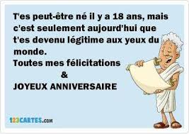 18 Ans Et Legitime Texte Anniversaire Texte Anniversaire 18 Ans Message Anniversaire