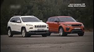 Jeep Cherokee Vs Range Rover Evoque On Vimeo