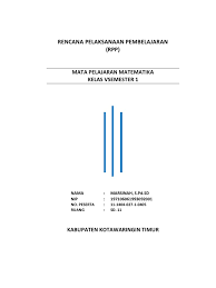 Sampul prota, promes, rpp bisa di edit sampul bimbingan dan konseling analisis remidi hasil analisis kriteria ketuntasan minimal. Sampul Rpp Matematika Kelas 5 Semester 1