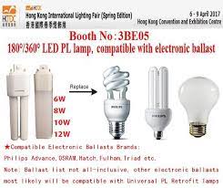 180 Degree Pl C Lamp Led Ballast 12w 10w 8w 6w Led Pl Corn Lamp Led Bulb Light Led Tube Light Lamp Led Bulb