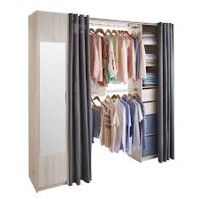 Dressing Tout En Un 2 Colonnes 1 Miroir 220 X 220 X 48 Cm Castorama Dressing Castorama Dressing Castorama