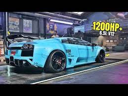 Need For Speed Heat Gameplay 1200hp Lamborghini Murcielago Sv Customization Drift Build Youtube Sedan Modifikasi Mobil Mobil