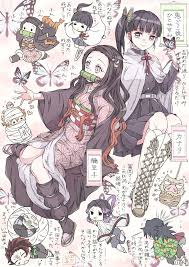 禰 豆子とカナヲ描いたよっ 鬼ごっこ後のひとやすみ っ 鬼滅の刃 二次創作 鬼滅の刃好きさんと繋がりたい 絵描きさんと繋がりたいpic twitter com aiz30ctd95 anime demon anime chibi slayer anime