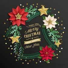 Christmas Paper Flowers Template Paper Poinsettia Flowers Etsy Christmas Paper Paper Flower Backdrop Paper Flowers