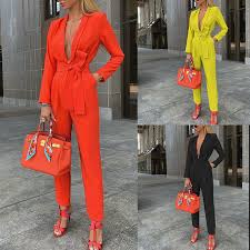 Sep 16, 2020 · i planned to paint the 1970's brick in our family room a cream color as the surrounding cabinets are cream in color. 2020 Fall European And American Women S Sexy Fashion Solid Color Tie Deep V Casual High Quality Jumpsuit Jumpsuits Aliexpress