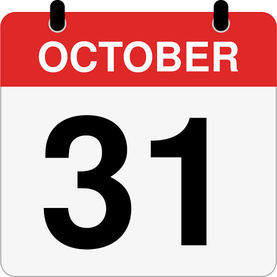 How Many Days Until October 31st? - Inch Calculator